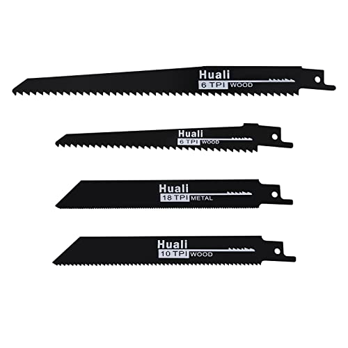 21V Akku Säbelsäge mit 1x 1500mah Akku, 3000 U/min, 4 Sägeblätter für Holz, Metall, PVC, Werkzeugloser Blättwechsel, mit Akku und Ladegerät – Bild 7