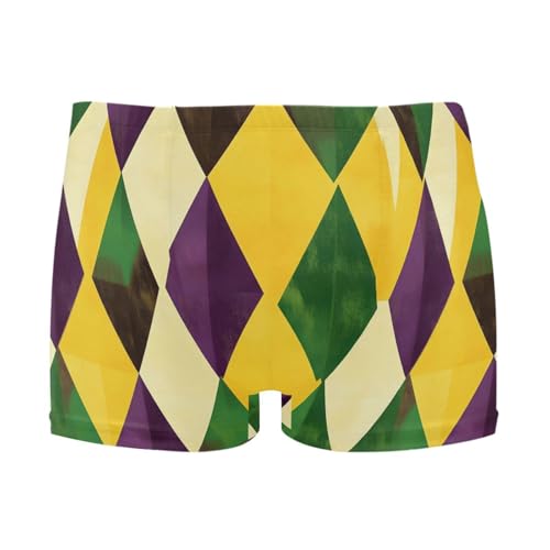 Mardi Gras Inspired Yellow Mens Swim Trunks Swimwear Bathing Suit Swim Brief Square Leg Board Short S-3XL 202b8795