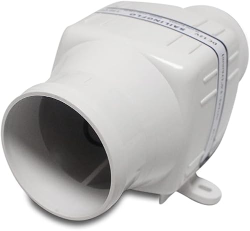 Ventilador de achique centrífugo de 12V 130CFM en línea de 3" en línea (3")