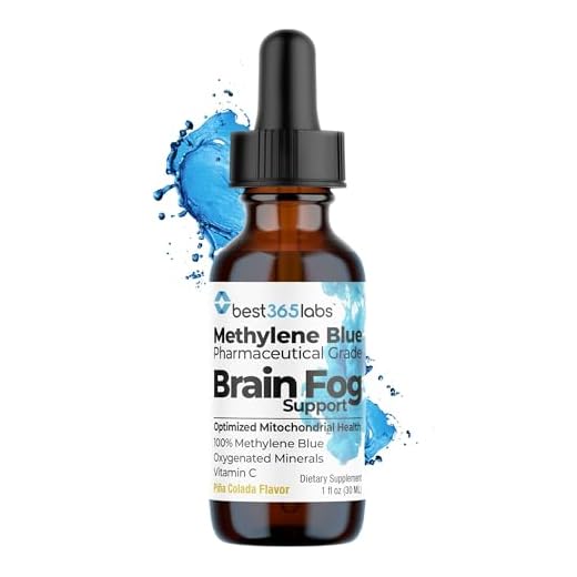Be-Onguard Brain Fog Supplement - Methylene Blue with Vitamin C - Memory Booster - Improves Cognitive Function and Focus - Clear Thoughts and Reduced Fog - Liquid Supplement