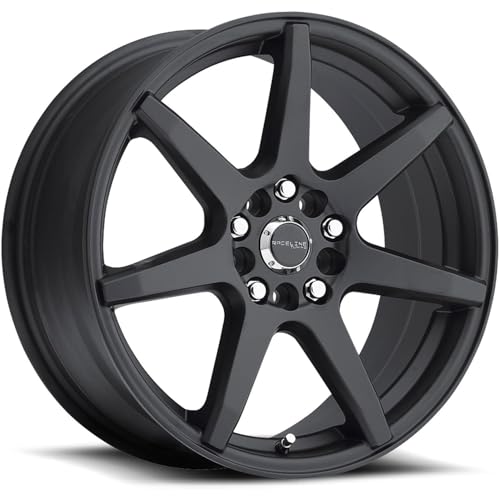 Raceline Wheels 131B EVO Satin Black Wheel (16 x 7. inches /5 x 108 mm, 20 mm Offset)
