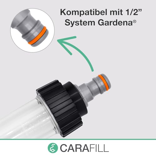 CARAFILL Befüllfilter 'TURN' 19011, für Wohnmobil, Caravan, Wohnwagen und Boot