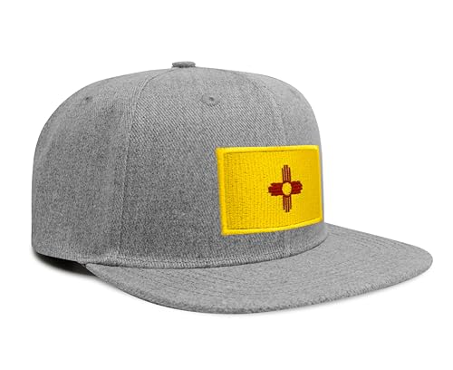 Image of International Tie State Hat for Men and Women, Adjustable Snapback Trucker Baseball Cap with Embroidered Patch