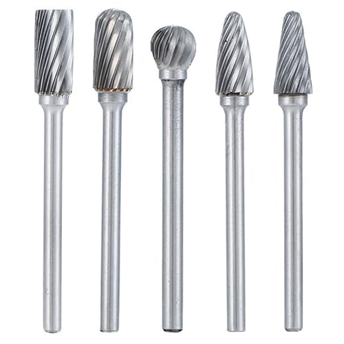 Set de 5 Fresas de Carburo para Tallado y Grabado miniatura 1