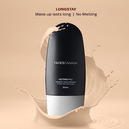 FACES CANADA Ultime Pro Perfecting Primer, 30 ml | Lightweight Pore Minimizing Face Primer | Makes Makeup Long lasting | Blurs Pores, Fine Lines & Imperfections | Blends... - Image 5