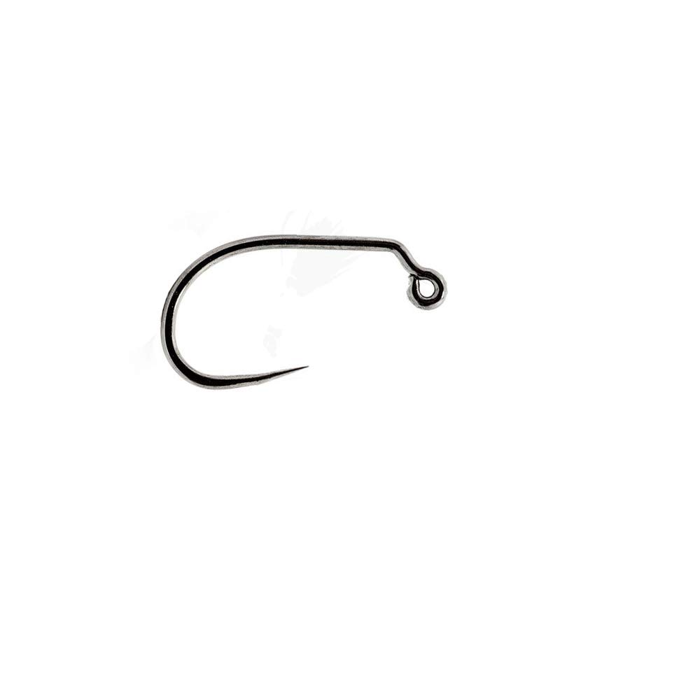Eupheng 100pcs Plus Best Barbless Competition Fly Fishing Hook Collection, Dry Nymph Strimp&Pupa, Pupa jig Fly Hooks High Carbon Competition Hook