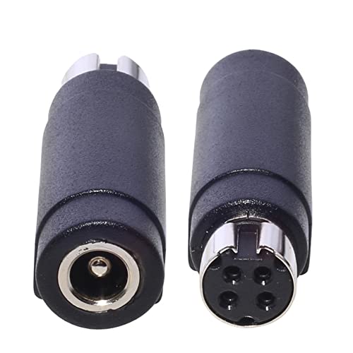 Adaptador 5.5x2.5mm a 4 pines Negro Zaagot miniatura 6