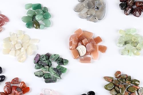 Image of ZenQ 1 lb Crystal Chips, Tumbled Stone Chips for Crafts | Polished, Undrilled Gemstones for Resin Art, Vase Filler, Plant Decor, Candle Making, and DIY Projects