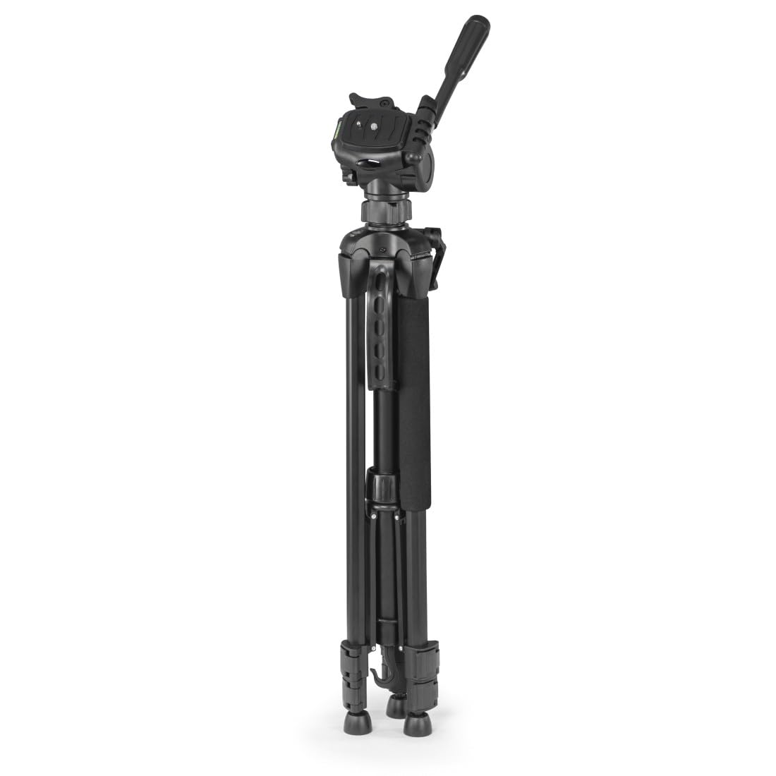 Hama Statyw do kamery Action 153 3D (lekki statyw fotograficzny z uchwytem na telefon komórkowy, tripod o wysokości 60-153 cm, trójnożny statyw z głowicą 3-drożną, statyw do lustrzanki, pasuje do