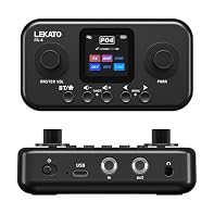 Advanced ANN Amp Modelling Technology: Powered by ANN (Audio Neural Network) technology, this multi effects pedal accurately recreates the dynamic response, harmonic richness, and touch sensitivity of legendary amplifiers. Whether practicing at home ...
