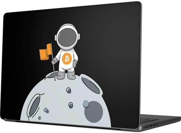 Skinit Decal Laptop Skin Compatible with MacBook Pro 14in (2021) Originally Designed Bitcoin Astronaut Design
