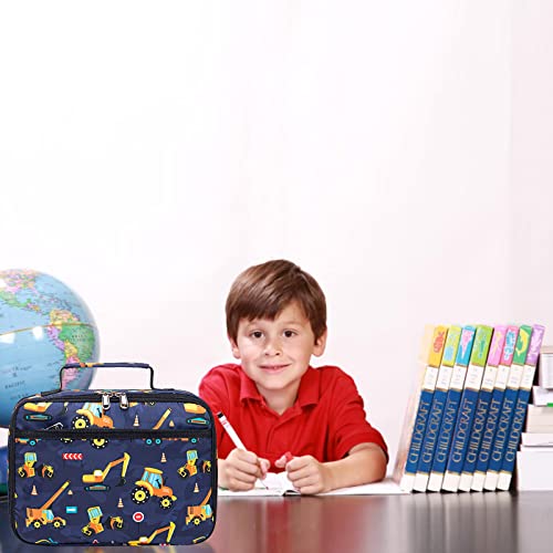 image for BTOOP Lunch Bags for Kids Boys Insulated Lunch Boxes Cooler Toddler Lu