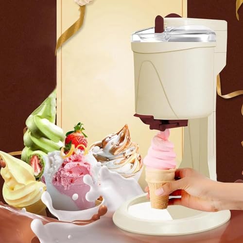 YLANMEI Softeismaschine für Zuhause, DIY-Eismaschine für die Küche für schnell selbstgemachten Joghurt, Eismaschine für Zuhause