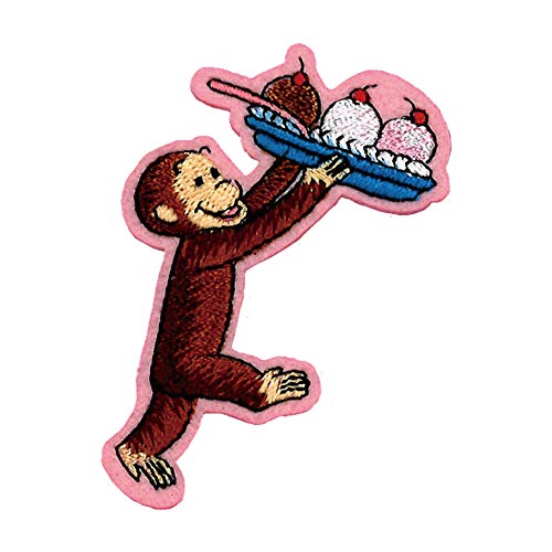 ミノダ おさるのジョージ ワッペン カップケーキ 小 U01Y1216