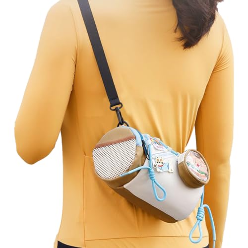 Bolsa de bicicleta genérica para manillar, bolsa impermeable de 2000 ml, bolsa organizador multifunción senderismo MTB hombres mujeres viajes