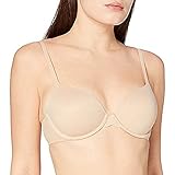 Verstellbare Schulterriemen Calvin Klein Damen T-Shirt BH PERFECTLY FIT - MODERN (W.O EMBEDDED WIRE), Einfarbig, Gr. 80C (Herstellergröße: 0C36), Beige (BARE 20N)