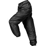 おたふく手袋(Otafuku Glove) ポリパンツ レインファクトリー [ポリエステル100% はっ水加工] RF-20 ブラック LL