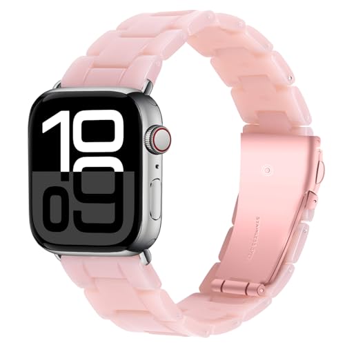 �Ή� Appe Watch 10/3/2/1 �o���h ������ �h���h�� ������ ���h�~ �y�� �A�b�v���E�H�b�` 42 �x���g ��p �����o���O�� �r�W�l�X Apple Watch �o���h 42mm �s���N ���[�Y�S�[���h�����o�b�N��
