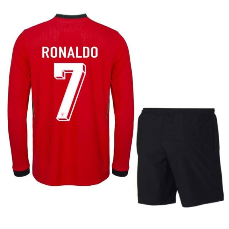 Image of Ronaldo 7 Football Team Away Jersey 2007 for (Men & Boys)