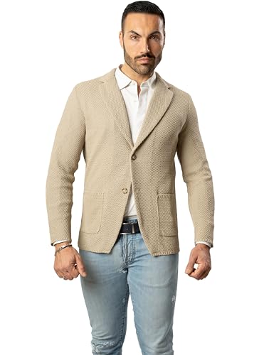 ✦Design✦ Blazer casual/Sportivo; Colletto button down, chiusura con due bottoni e due tasche laterali