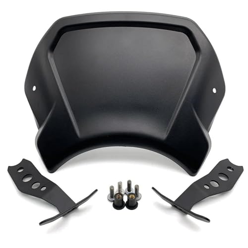 Pare-brise moto noir pour XSR700 et XSR900 plaque avant vintage x2