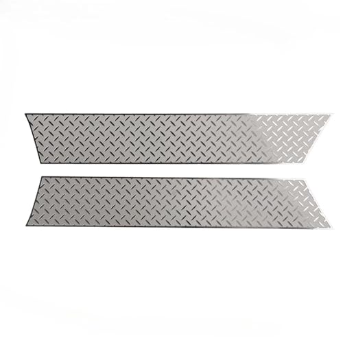 Jupes latérales FMS FCX10 LC80 en acier, l'accessoire idéal pour le franchissement de rochers