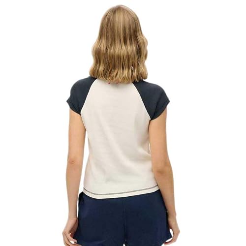 T shirt à mancherons raglan femme Superdry Athletic Essentials - vue 3