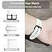 Compatible with Garmin Venu X1 Bands, Quick Release Silicone Replacement Soft Band Wristbands Straps with Stainless Steel Buckle Compatible with Garmin Venu X1 Smartwatch (White)