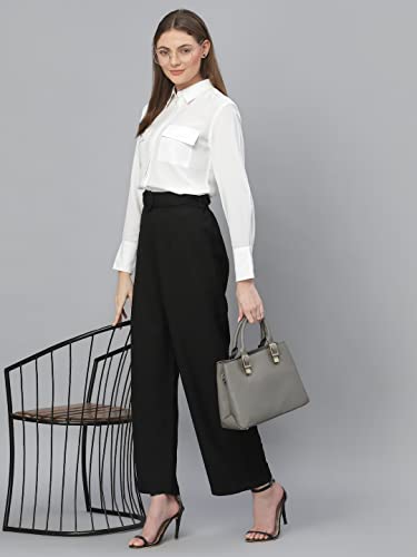 Image of Style Quotient Women Black Formal Shirt