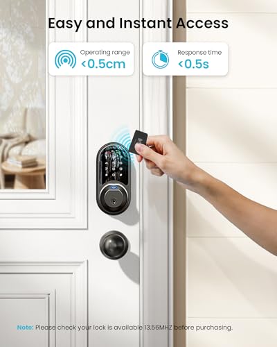 Smart Deadbolt Lock with Bluetooth