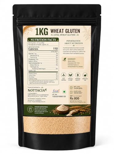 Image of Nottacia Wheat Gluten, 1 KG