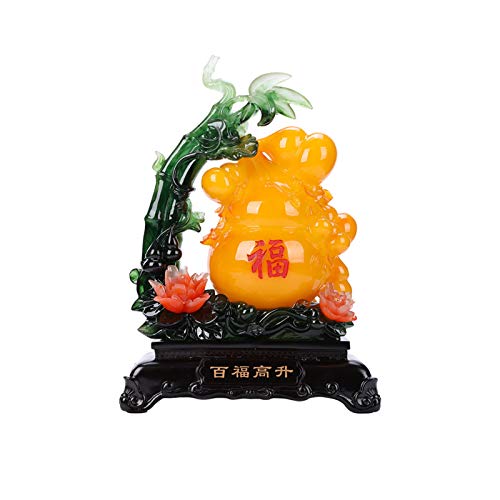 Gourde Wu Lou porte-bonheur en Feng Shui pour décoration de bureau et salon
