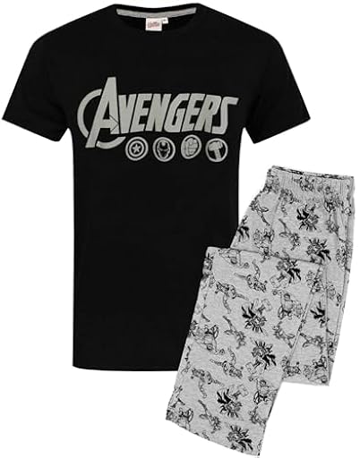 The Avengers Conjunto de pantalones y camiseta Marvel Lounge para hombre | Ya disponible en tu tienda friki favorita! En mundofriki.es!