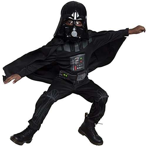 Costumes Usa Classic Darth Vader Costume For Boys - Costume Includes Jumpsuit, Cape, Mask & More - Star Wars Costumes For Halloween thumb #1