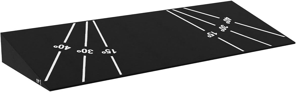 Squat ! Block - 15° Heel Elevated Slant Board for Squats, Deadlifts & Mobility | Non-Slip EVA, One-Piece Design, Extra Large Platform for Home Gym & Weightlifting