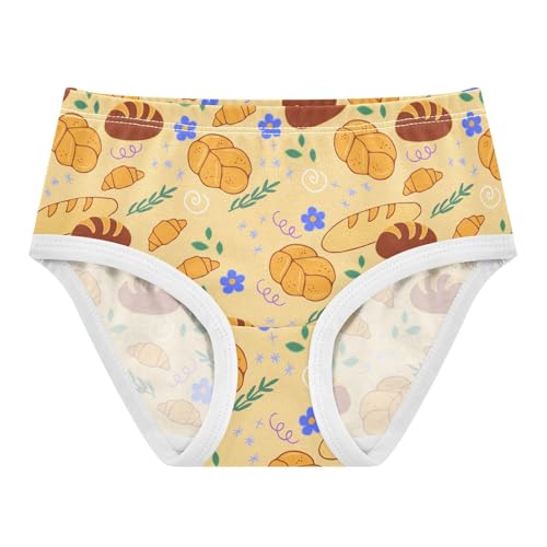 Little Girl Underwear Toddler Panties Kids Undies Bakery Flowers Soft Cotton Briefs 2T-8Y
