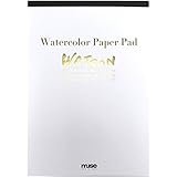 ミューズ 水彩紙 ホワイトワトソンパッド A4 190ｇ ホワイト 15枚入り PD-6244 A4