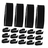 COSMEVIVI マイクスタンド用ケーブルクリップ 50個 ユニバーサルマイクポールクランプ ヘッドフォンワイヤークリップ マイクケーブルオーガナイザー 干渉防止 多用途デザイン