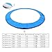 SUOGROLI Replacement Trampoline Safety Pad Mat, 6FT 8FT 10FT 12FT 13FT 14FT 16FT UV Resistant Safety Mat Spring Cover,14FT-427cm,Blue