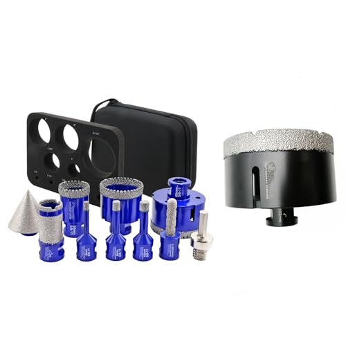 Kit de Brocas Diamante para Azulejos y Mármol miniatura 1
