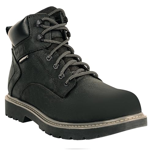Rothco Tradesman Composite Toe Tactical Work Boots – 6 Inch – Waterproof, Lightweight, and Comfortable