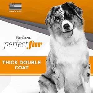 TropiClean-Perfect-Fur-Dog-Shampoo-for-Shedding-Control-Deep-Conditioning-for-Breeds-with-Thick-Double-Coats-16-oz - Cucciolini Doodles   TropiClean-Perfect-Fur-Dog-Shampoo-for-Shedding-Control-Deep-Conditioning-for-Breeds-with-Thick-Double-Coats-16-oz