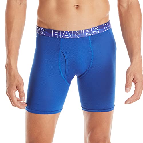 Hanes mens X-temp 4-way Performance Stretch Mesh Boxer Brief Boxer Briefs (pack of 3)