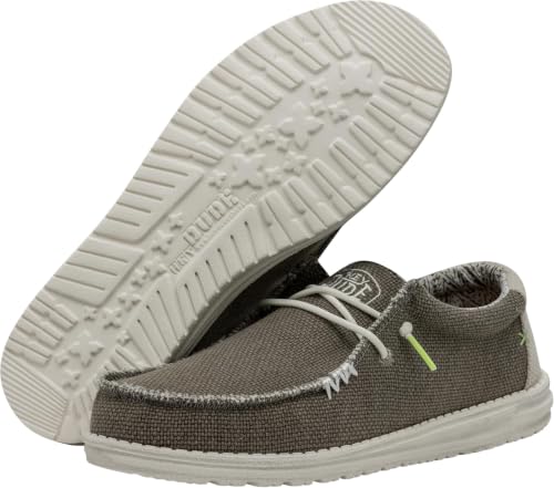 Image of HEYDUDE Men's Wally Stitch | Men's Loafers | Men's Slip On Shoes | Comfortable & Light-Weight