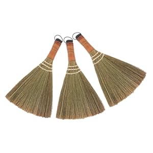 Hemobllo 3er Set Handfeger Naturmaterialien