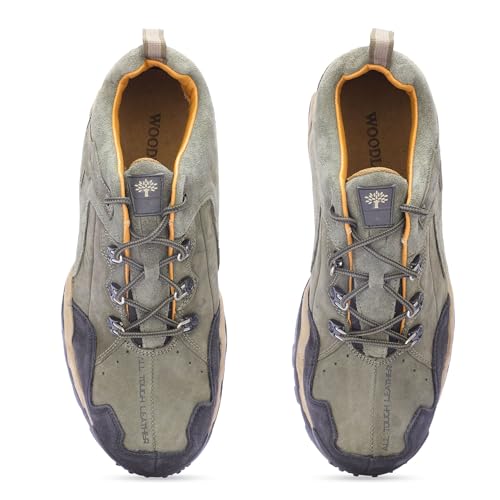Image of Woodland Men's Leather Sneaker