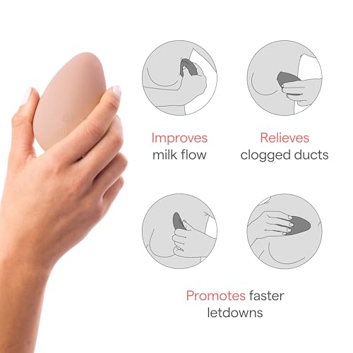 Munchkin Warm Touch Lactation Massager with Heat and Vibration, Light Pink - image 3