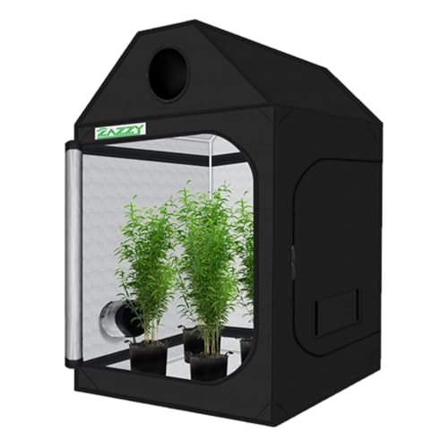 zazzy Grow Tent 48'x48'x72' Roof Cube Plant Grow Tents with...