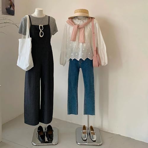 Mannequin de robe réglable avec bras pour studio de mode et vitrines - 4