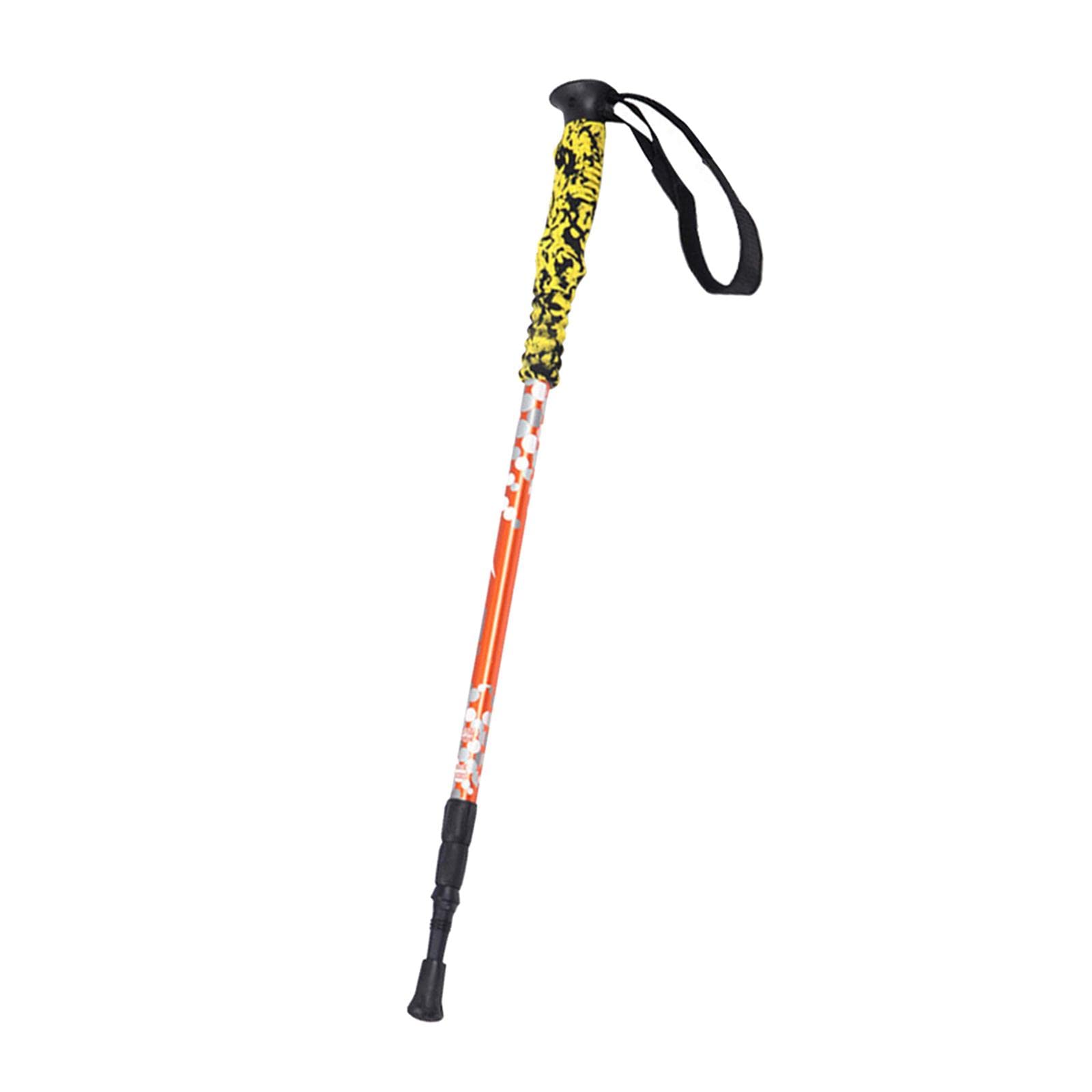 Enakshi® Lightweight Trekking Pole Walking Stick Anti Shock Adjustable Camping Orange|Sporting Goods | Outdoor Sports | Camping & Hiking | Hiking Gear | Walking & Trekking Sticks-image-31